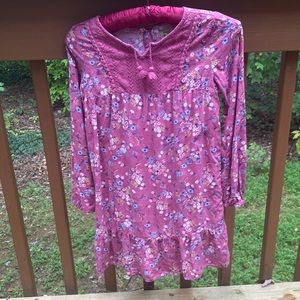 True Craft pink floral dress